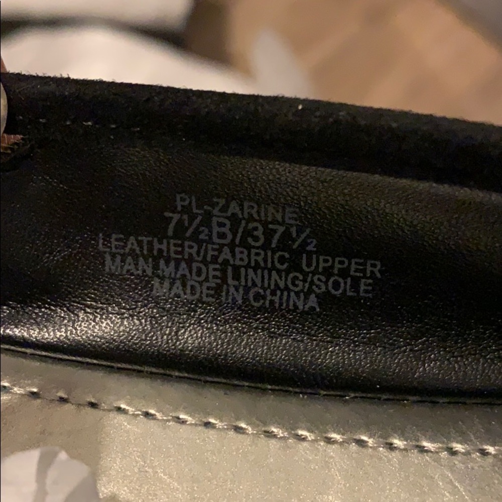 BCBG | Black Suede Bow Flat New In Box - Picture 8 of 8
